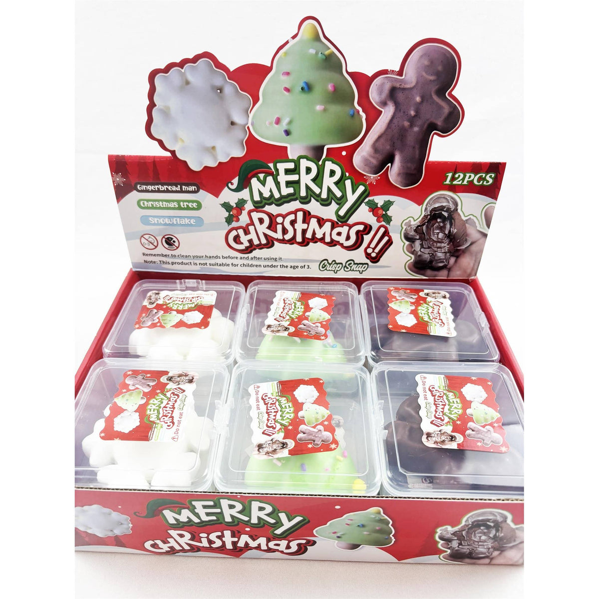 Christmas Crispy Crunchy Squishy Toy