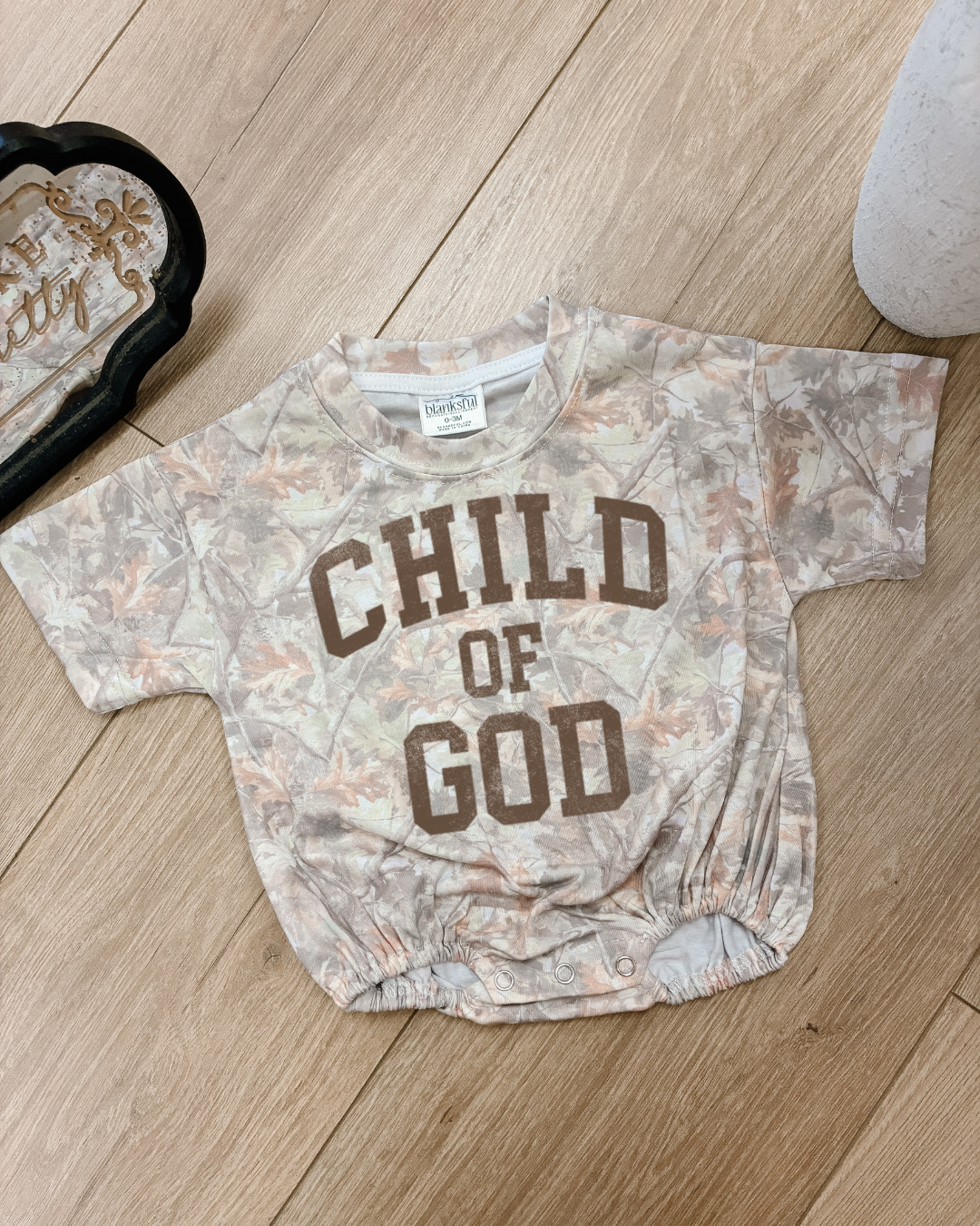 Fall Camo Baby & Toddler Bubble **PRE-ORDER**