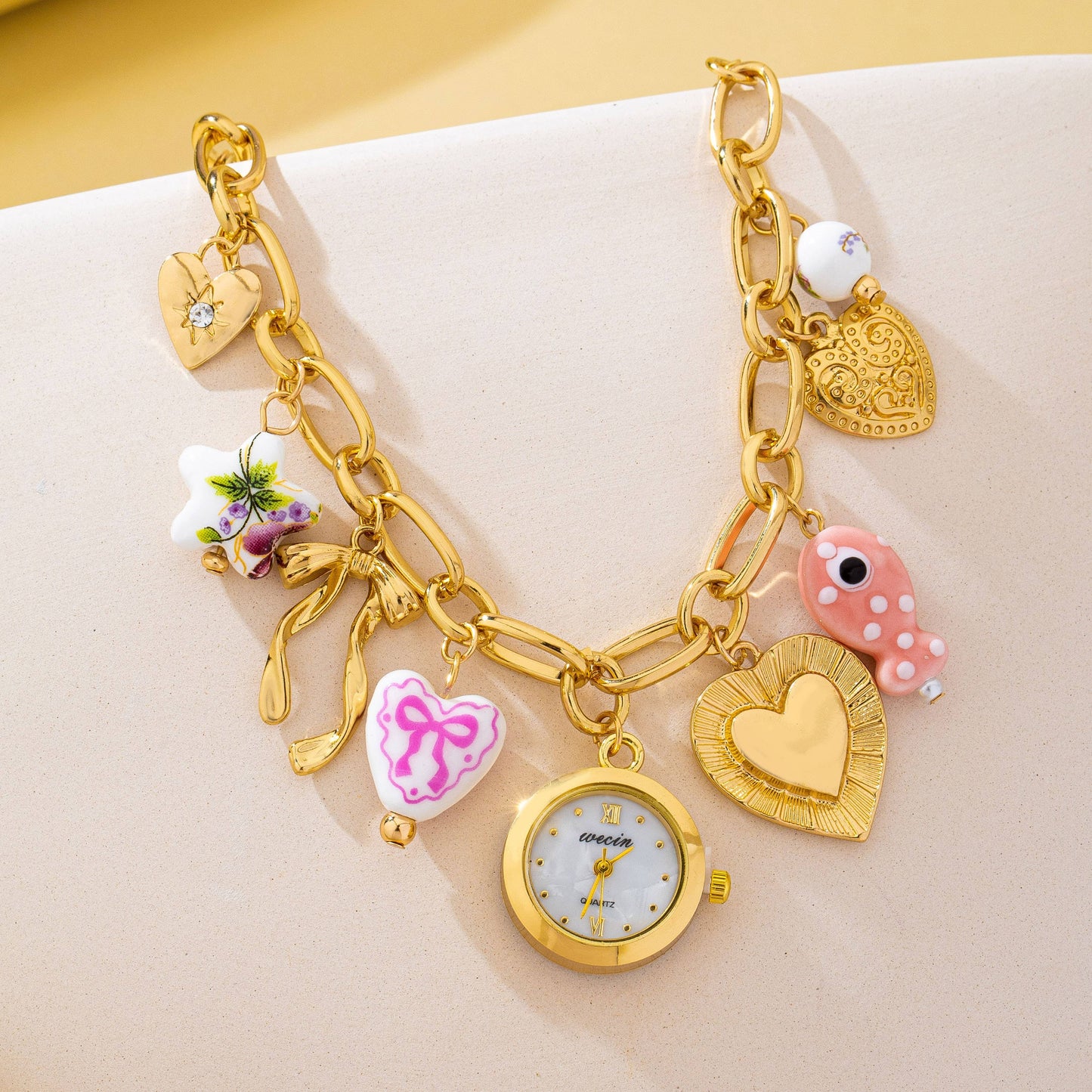 Vintage Charm Watch Bracelet
