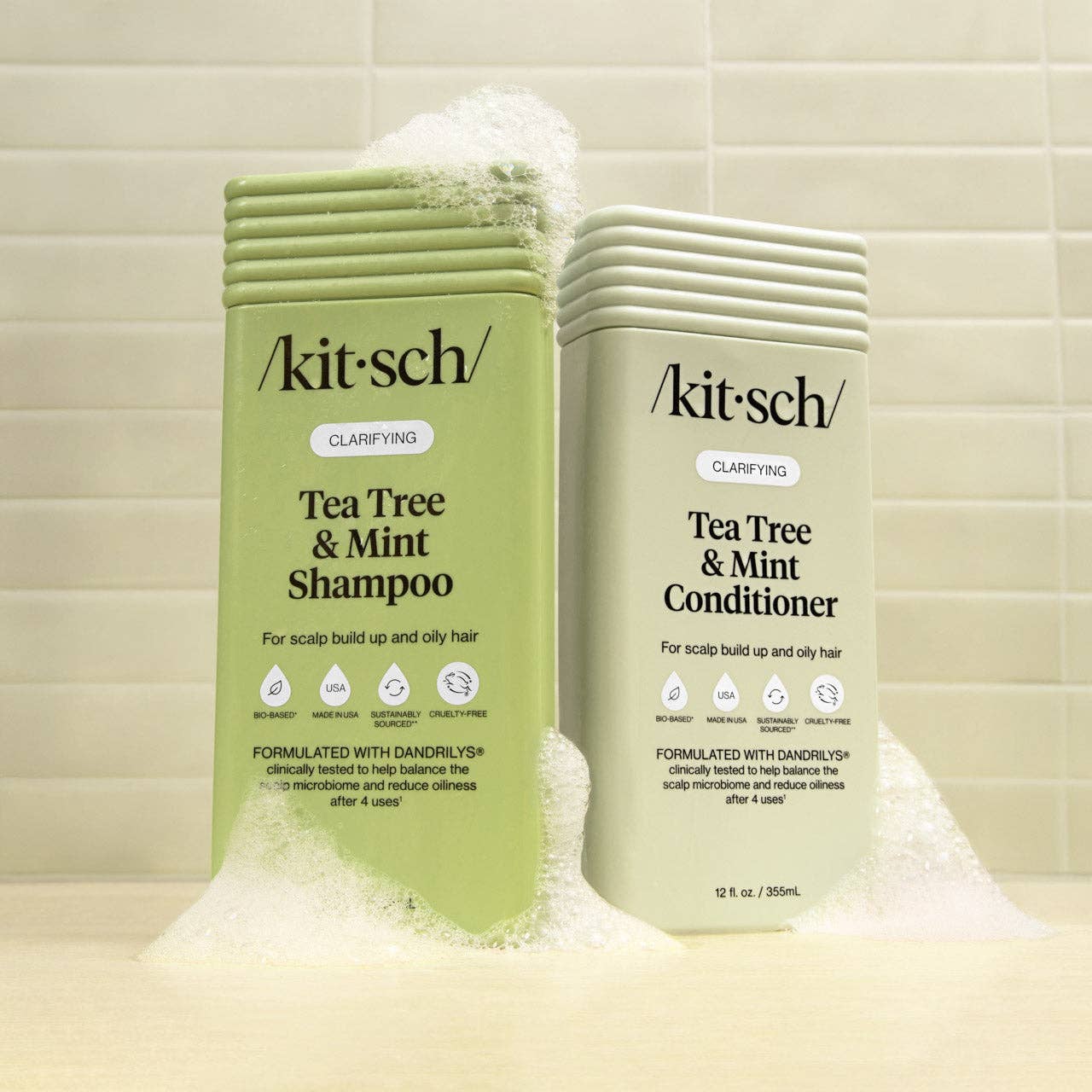 Clarifying Tea Tree & Mint Shampoo & Conditioner Combo