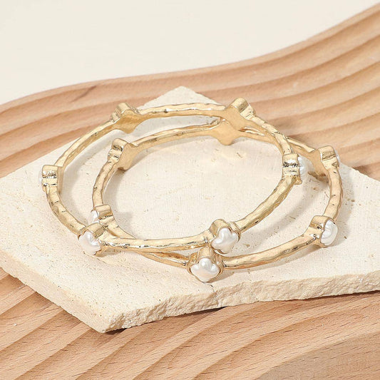 Clover Layered Bracelets