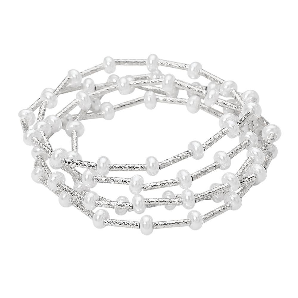 Pearl Bracelet Stack