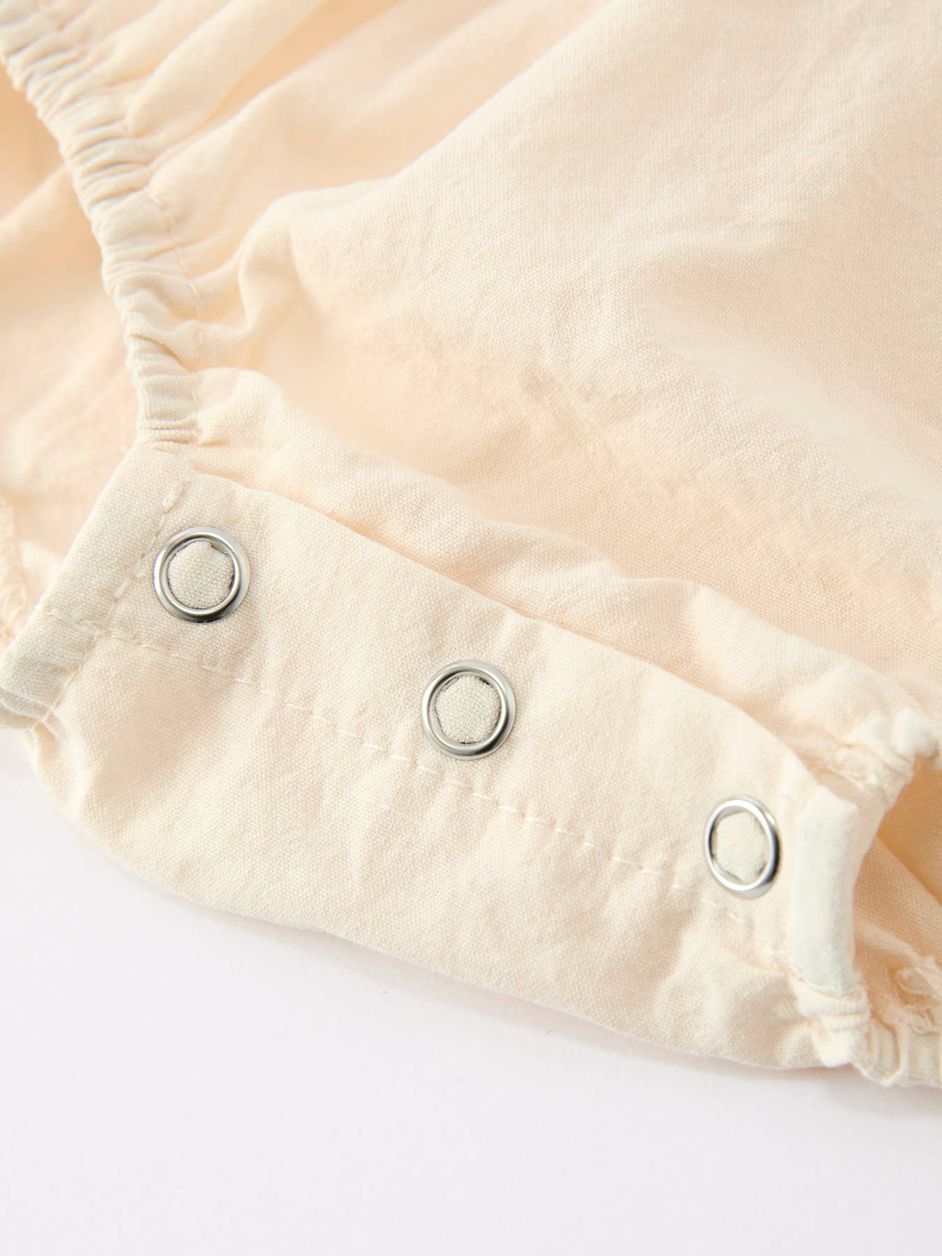 Summer Crochet Square Baby Ruffle Romper