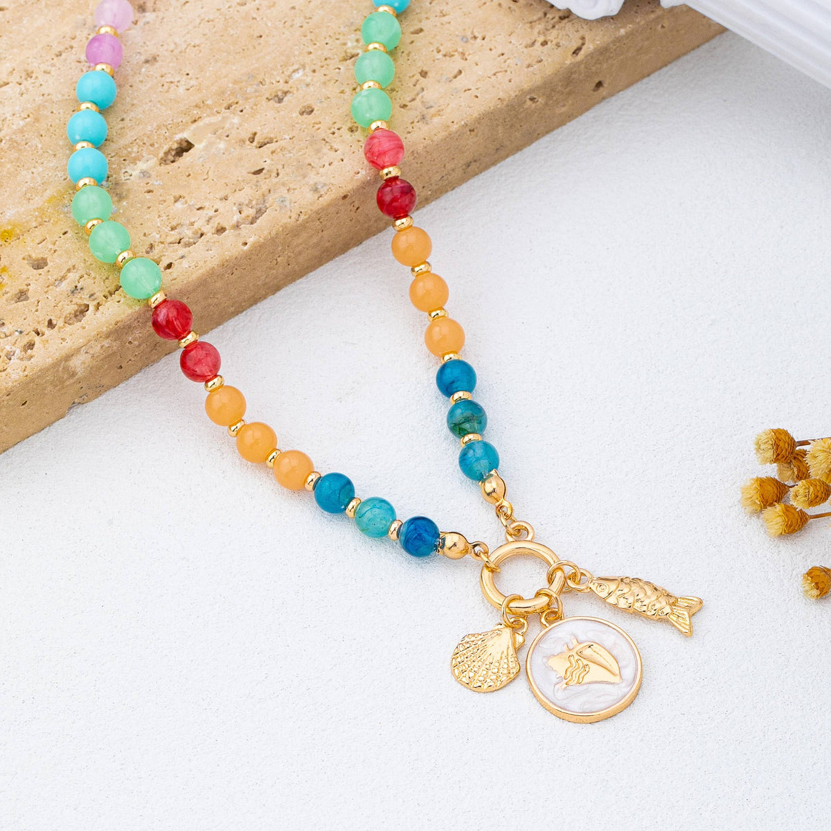 Rainbow Fish Necklace