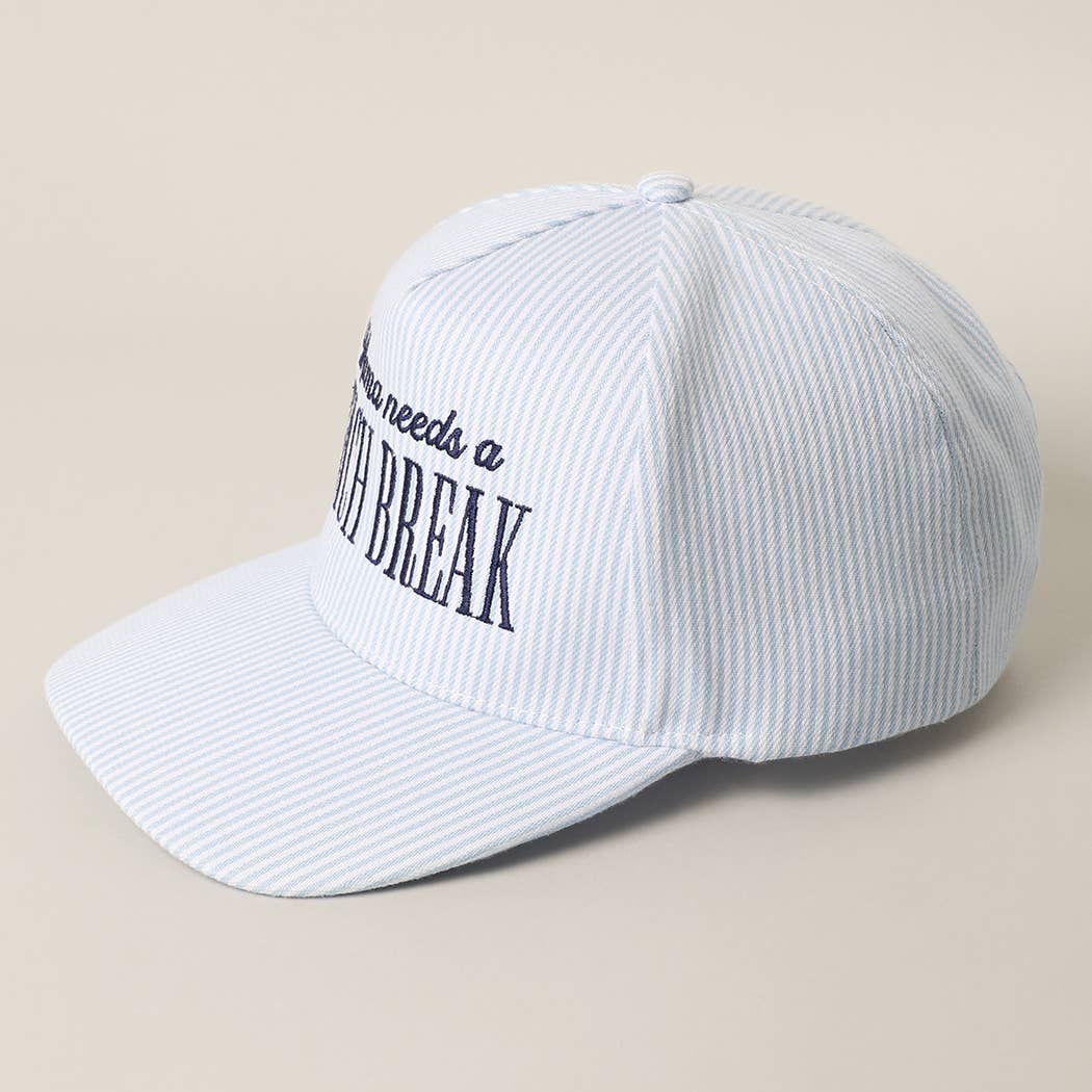 MAMA NEEDS A BEACH BREAK Trucker Hat