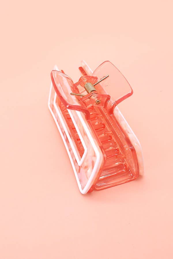 Hollow Tortoise Hair Claw Clip 2 colors
