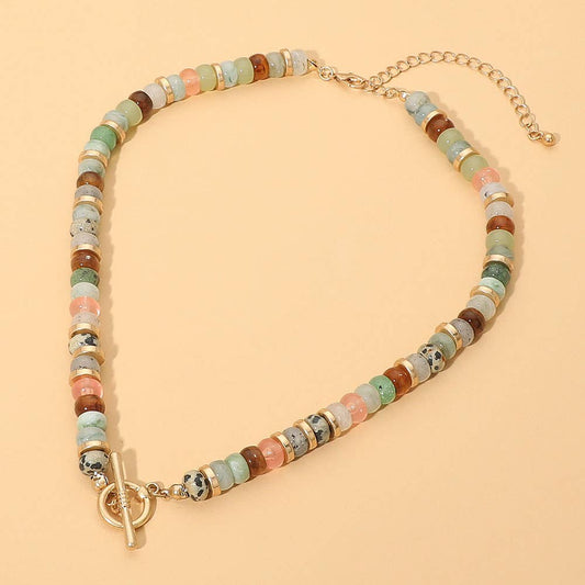 Toggle Vintage Bead Necklace