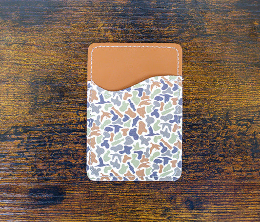 Duck camo - Phone wallet.