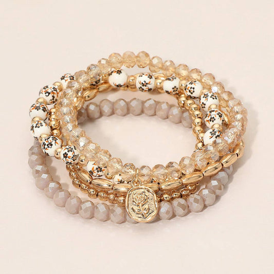 Floral Bracelet Stack