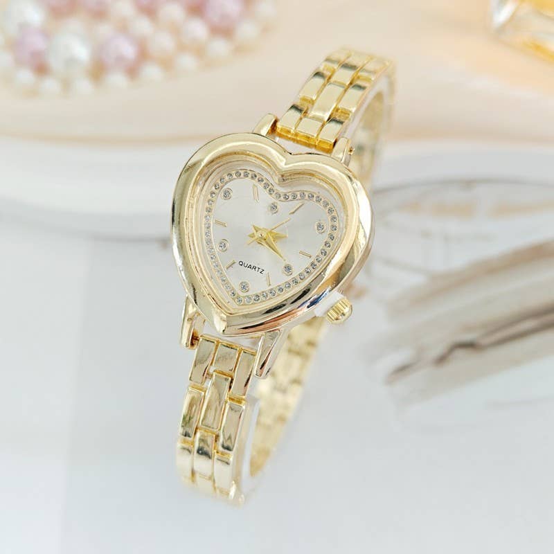 Heart Bracelet Watch